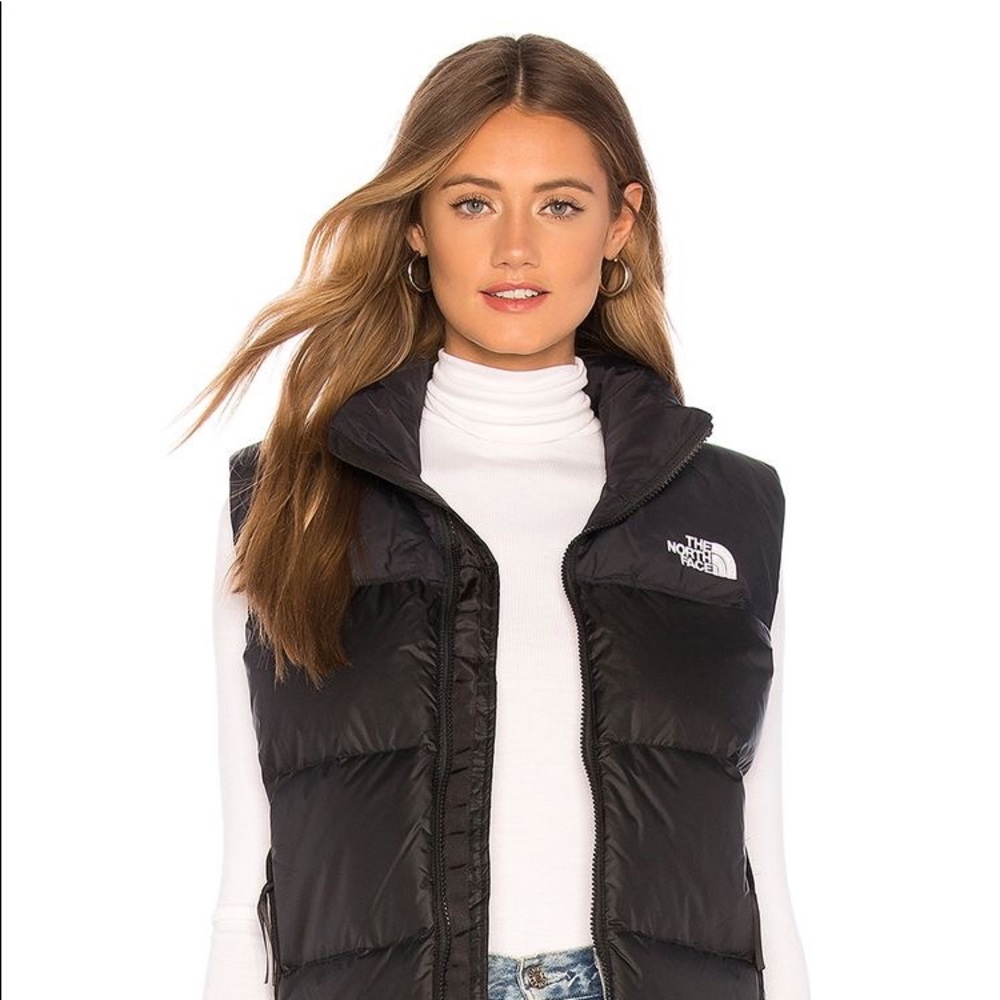 Black North Face Vest